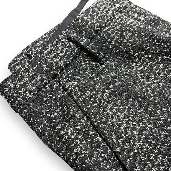 Dorothee Schumacher Womens Textured Trousers Size 2 Black White Pleated - Picture 7 of 9